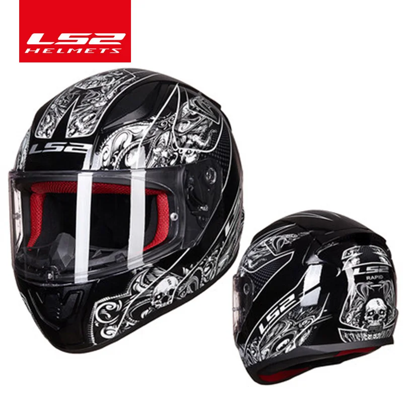 

Capacete LS2 Rapid Motorcycle Helmet ls2 ff353 Full Face helmets street racing casque moto casco ECE Certification