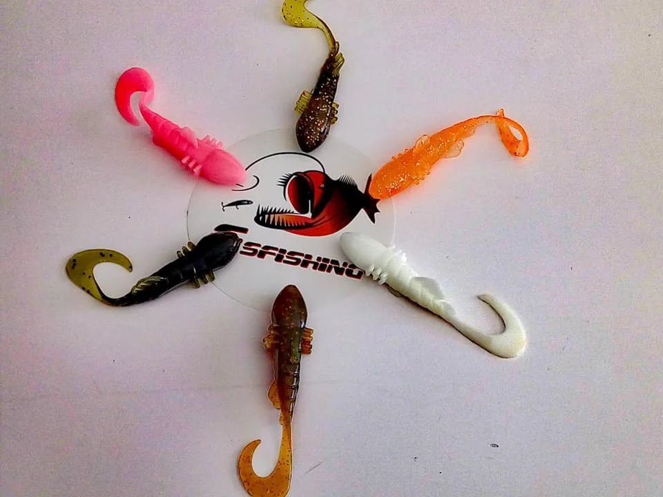 Vinilo ESFISHING 70mm de una cola para pesca en mar - imagen 2