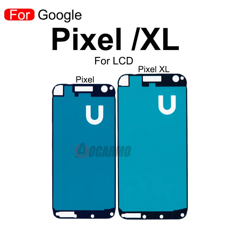 For Google Pixel 2 3 4 3A 4A XL 2XL 4XL 3xl 3AXL 4a 4g 5G 5 LCD Screen Adhesive Tape Back Cover Frame Sticker Glue Replacement