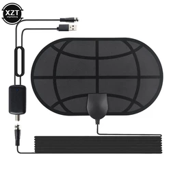 980 Mile Range Max Antenna 4K Digital HDTV Indoor TV Antennas with Amplifier Signal Booster Active Indoor 25dB HD TV Radius Surf