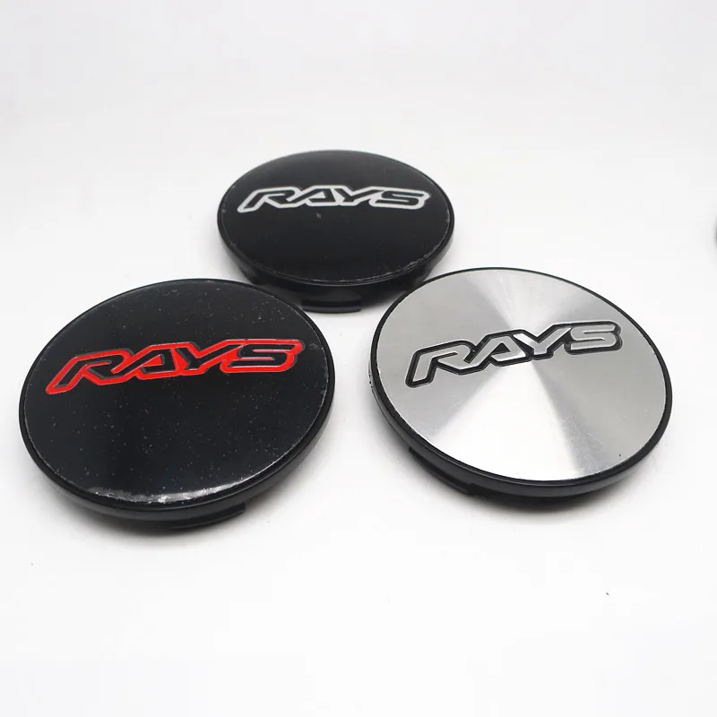 4pcs 68mm 62mm Rays Wheel Center Cap Rims Replacement Dust-proof Hub Cover Hubcaps Car Styling Accessories