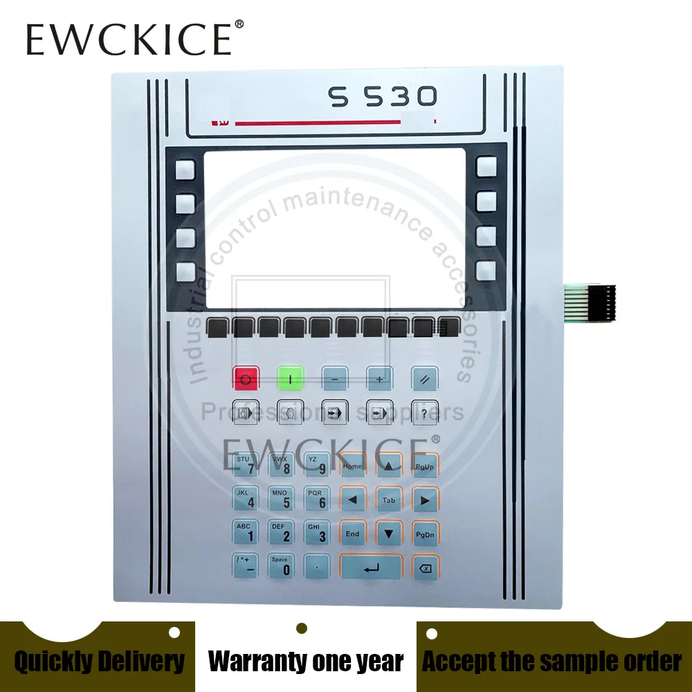 Clavier à membrane PLC, HMI S530, S 530, Nouveau