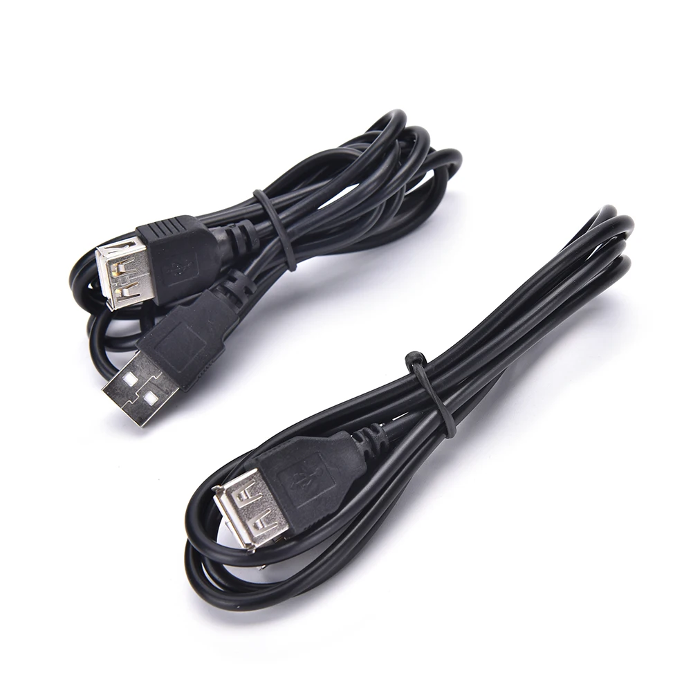 1m/1.5m HP Printer Scanner Extension Wire Cord USB 2.0 A Male Plug to A Female Adapter Data Cable for Epson Canon Sharp