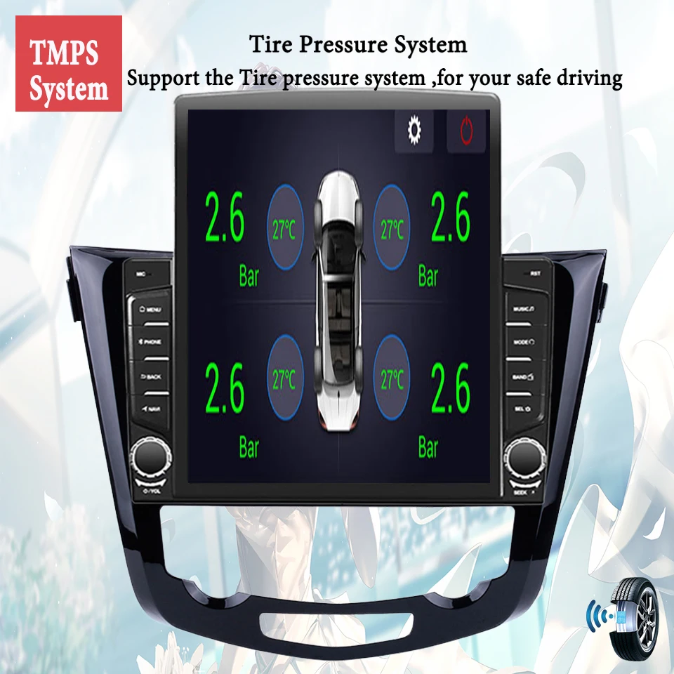 Android 14 8G+128G Car Auto Radio Stereo GPS Navi HU For Nissan X-trail Qashqai 2013 - 2022 Tape Recorder DVD Cassette Carplay