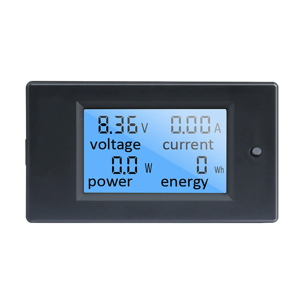 20A/50A/100A Digital Meter DC 6.5-100V Voltmeter Ammeter LCD 4 in1 Volt Amep Power Energy Meter Detector Amperimetro Shunt