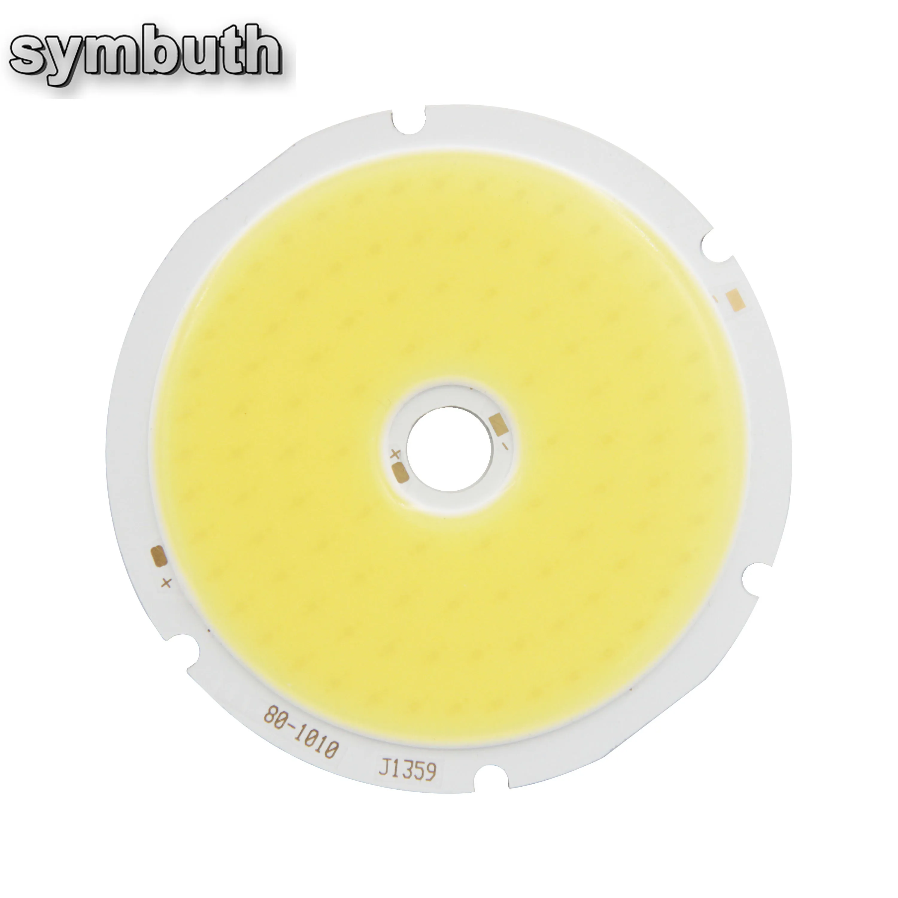 Diameter 80mm High Power COB LED 50W 5000 Lumens Light Source for DIY Lamp Bulb Downlight Warm Cool White DC 30-33V Super Bright