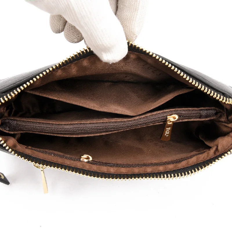 Ladies Mini Clutch Bag Fashion Crossbody Bags for Women Multi-pocket Shoulder Bag Female Brand Leather Handbag Designer Sac