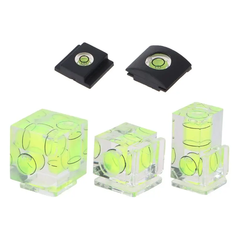 Camera Bubble Hot Shoe Spirit Level Mount 3 2 1 for DSLR Film S27 21 Dropshipping