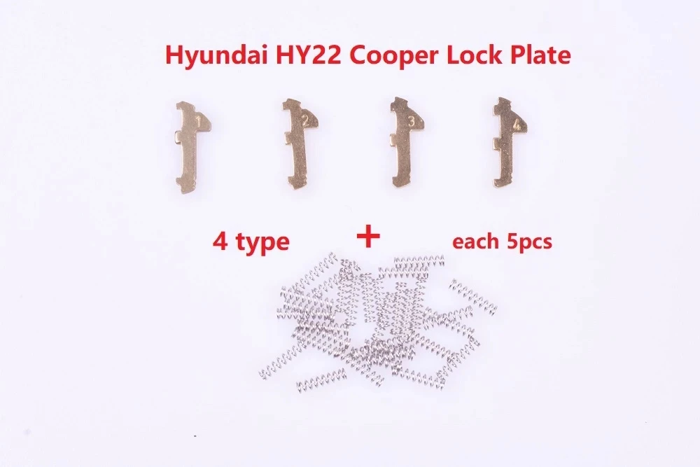 (20pcs) HY22 Car Lock Reed Locking Repairing Work plate For HYUNDAI IX30 35 S8 K5 Verna new Sportage e.t.c