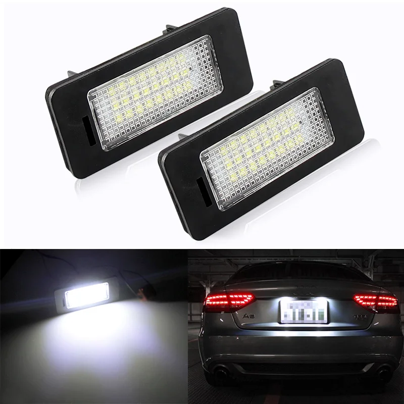 2 Pcs License Plate…