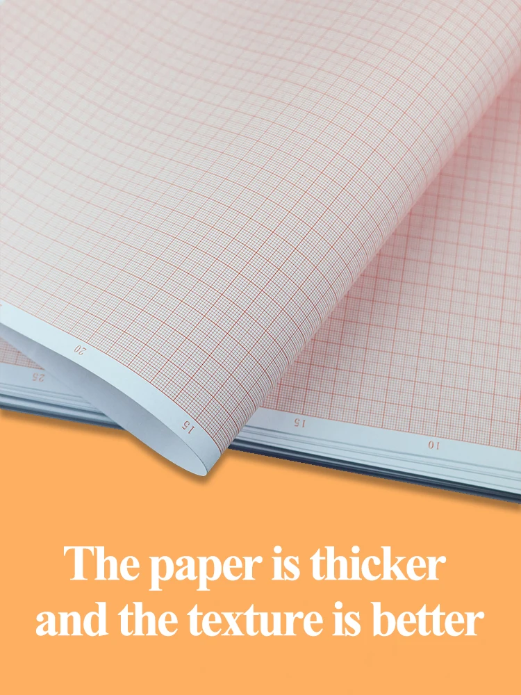 Logarithmisches Papier mit A4-A3/A2-Diagramm, Standard-Koordinatenpapier, Zeichenpapier, Manuskript, Zeichenrechnung, speziell für Design – Detail 7