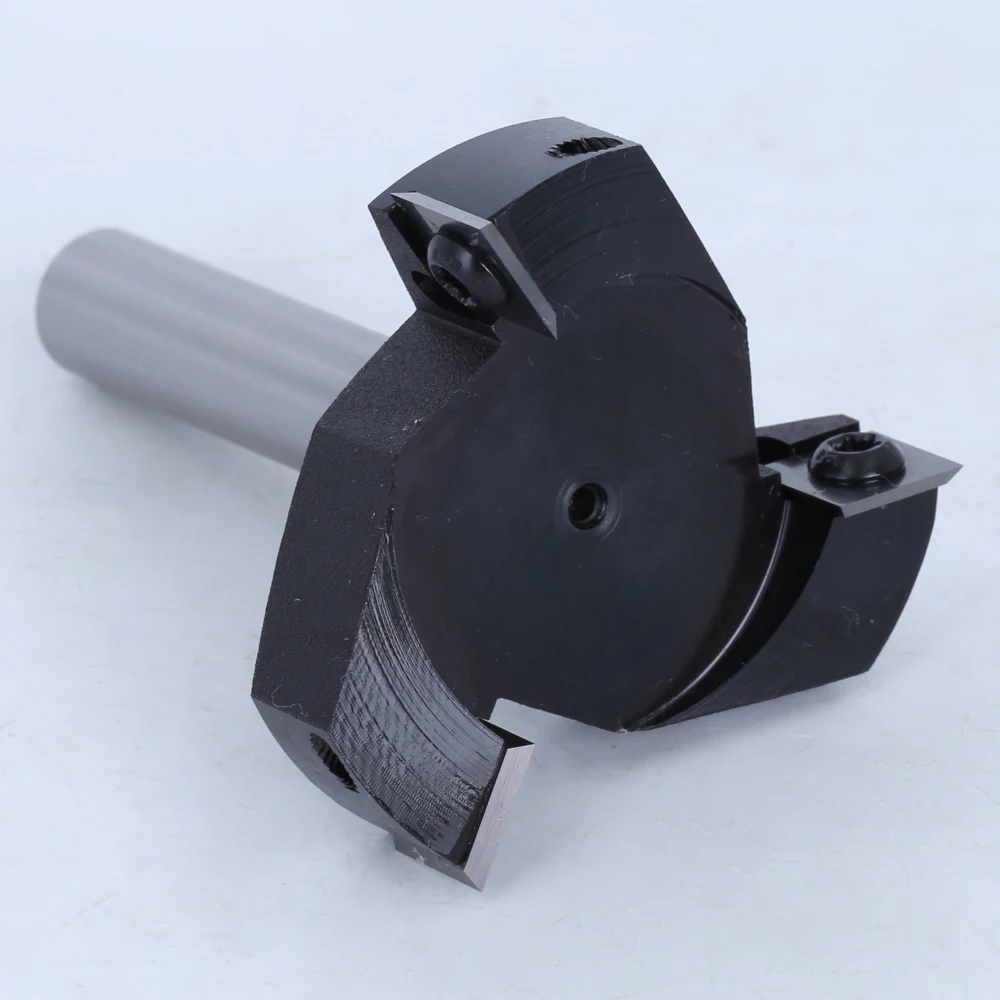 Imagem -04 - Lavie-cnc Surfacing Router Bits para Madeira Lâmina Substituível Planing Bit Face End Fresa Spoilboard Insert-estilo mm Shank