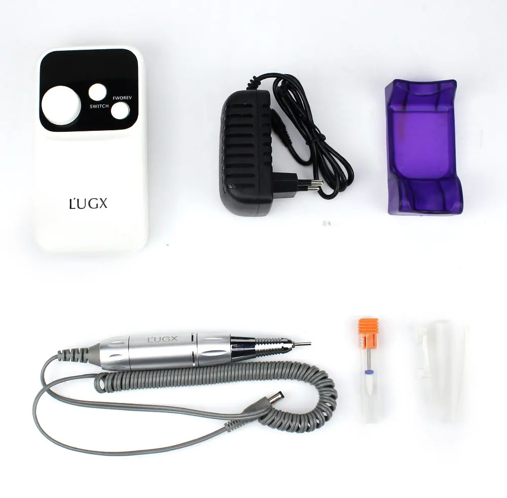 Perceuse à ongles électrique 18W, 35000 tr/min, design Portable pour pédicure et manucure
