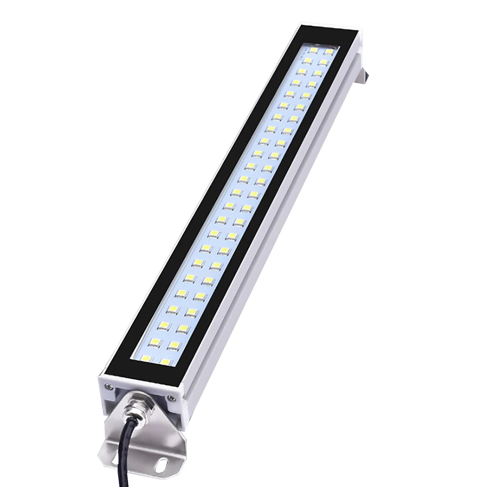 LED Industrial Lamp 100% Waterproof Oil-proof Dust-proof Strip Bar Lamps 22CM 35CM 40CM 52CM 220v 24v Machine Work Tool Lights