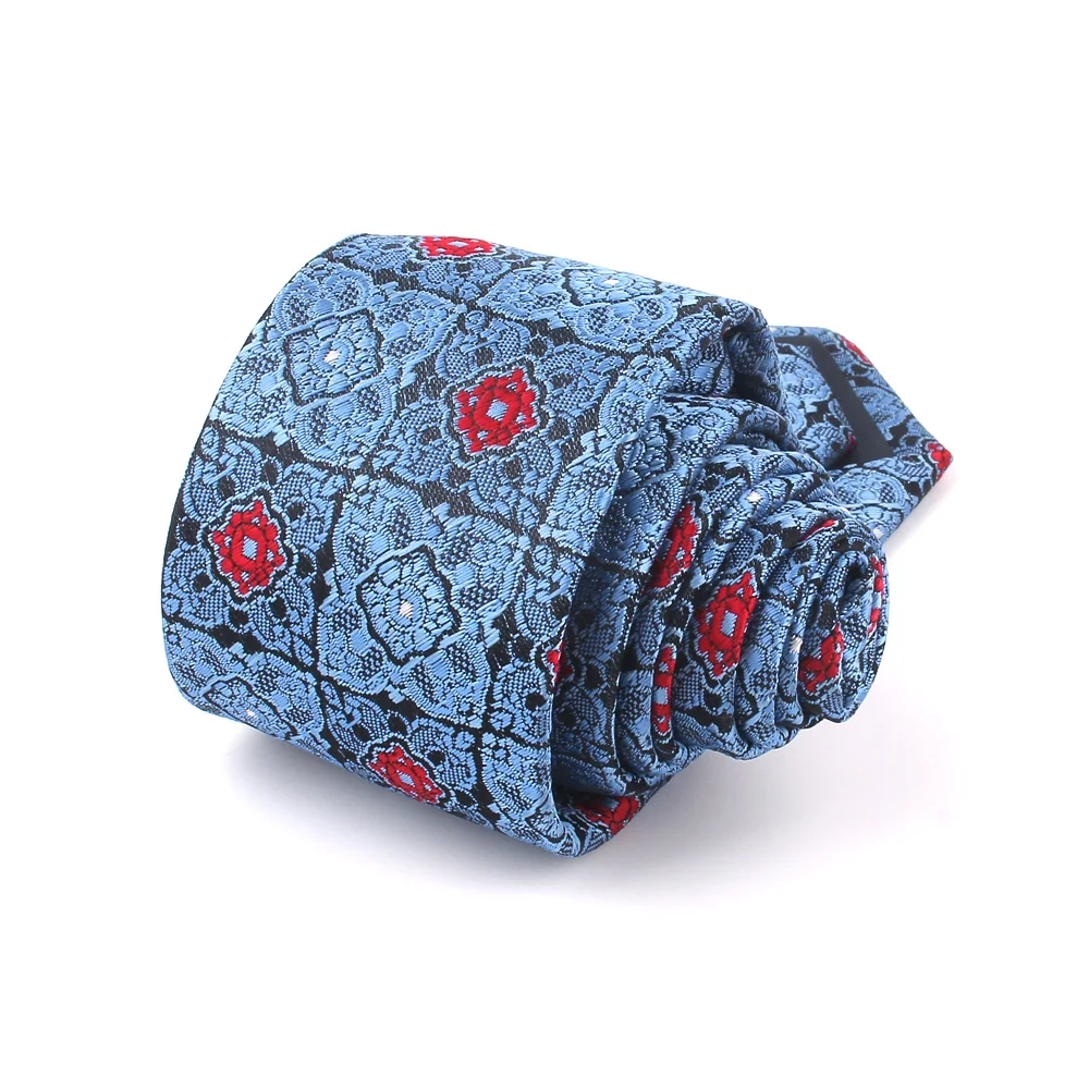 New Classic Paisley Tie For Men Wome Floral Woven Neck Tie For Wedding Business Suits Man Ties Jacquard Mens Necktie Gravatas