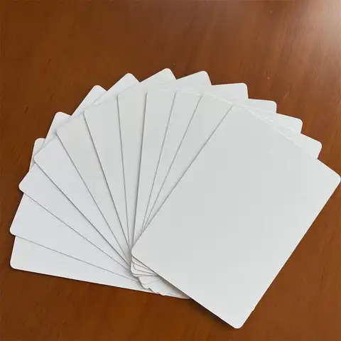White Cards 50cards/lot  White Core Game Cards Standard Set Black Lotus TOP Quality Playing Cards Board Games Poker