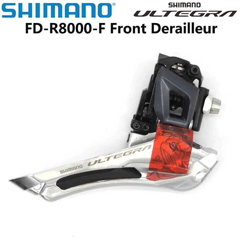 Shimano ULTEGRA 105 FD R8000 R7000 2x11 Speed Bicycle Front Derailleur R8000 Front Derailleur 6800 Braze on Clip 31.8mm