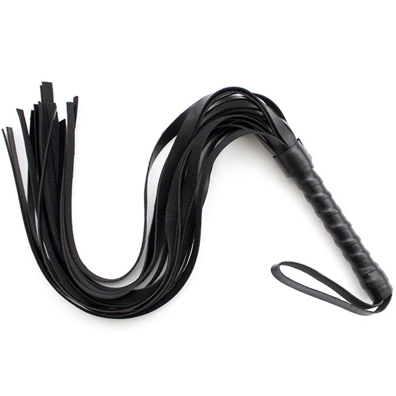 Da Ngựa Roi Có Tay Cầm Flogger Cưỡi Ngựa Roi Giảng Dạy Huấn Luyện Đi Roi