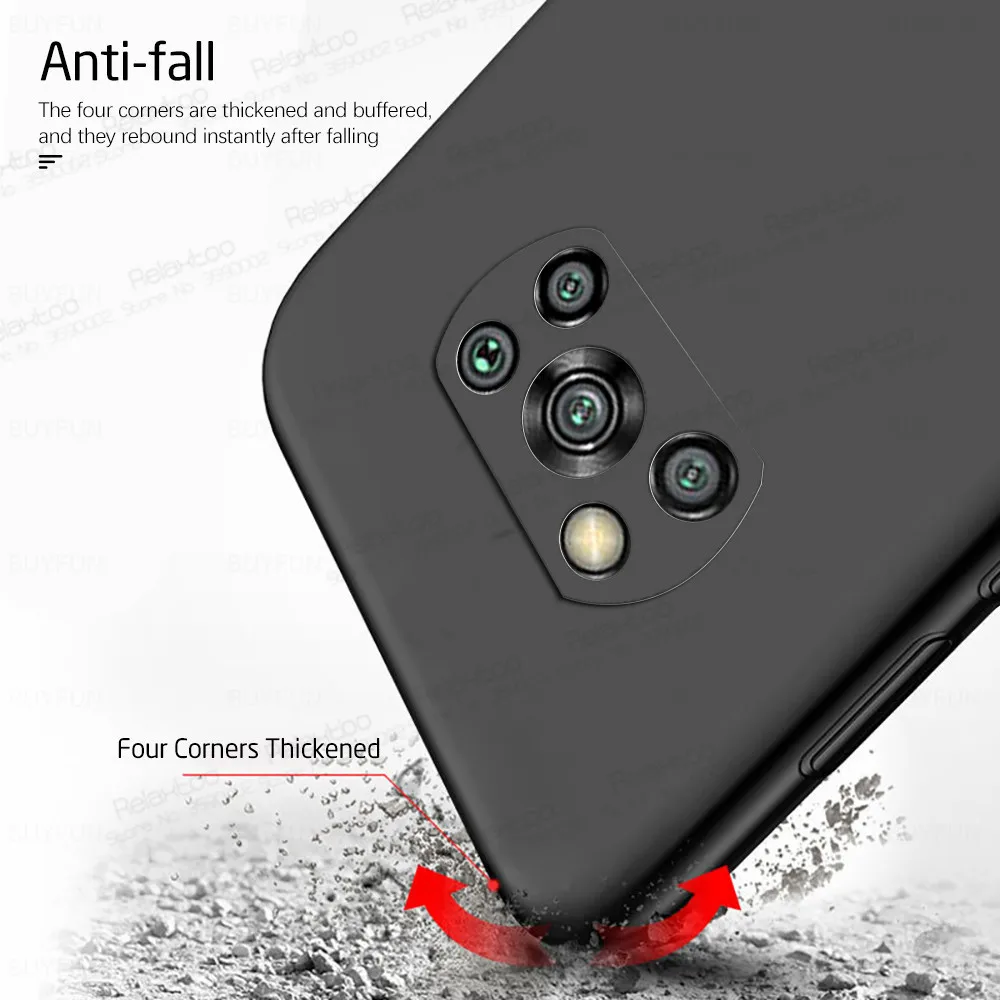 PocoX3 NFC Case Liquid Silicone Phone Cover For Xiaomi Poco X3 Pro Case Xiomi Poko Poxo Little Pocophone X 3 3X Shockproof Coque