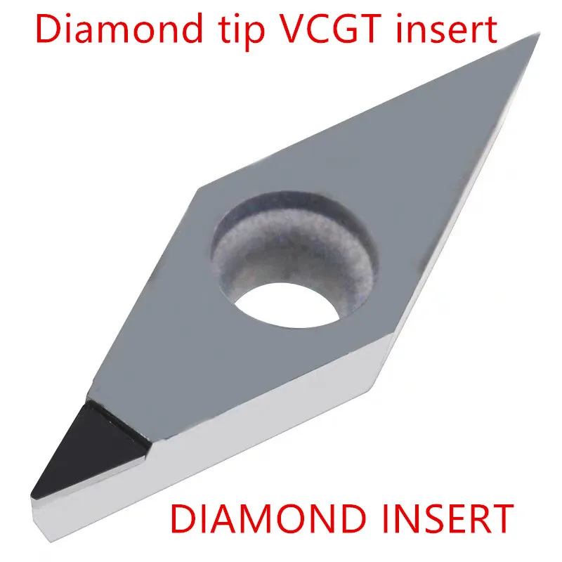 Vcmt 110304   diamentowa płytka węglikowa cnc VCGT VCMW 110308   VCMT wkładka PCD Narzędzia tokarskie wewnętrzne frez do tokarki aluminium drewno 1szt