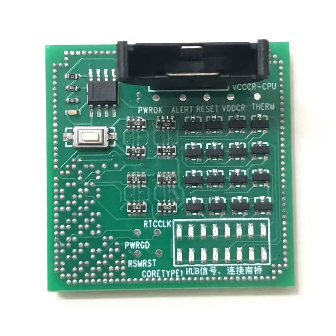 1pcs* Brand New Desktop AM4 AM 4 CPU Socket Tester Dummy Load Fake Load with LED Indicator