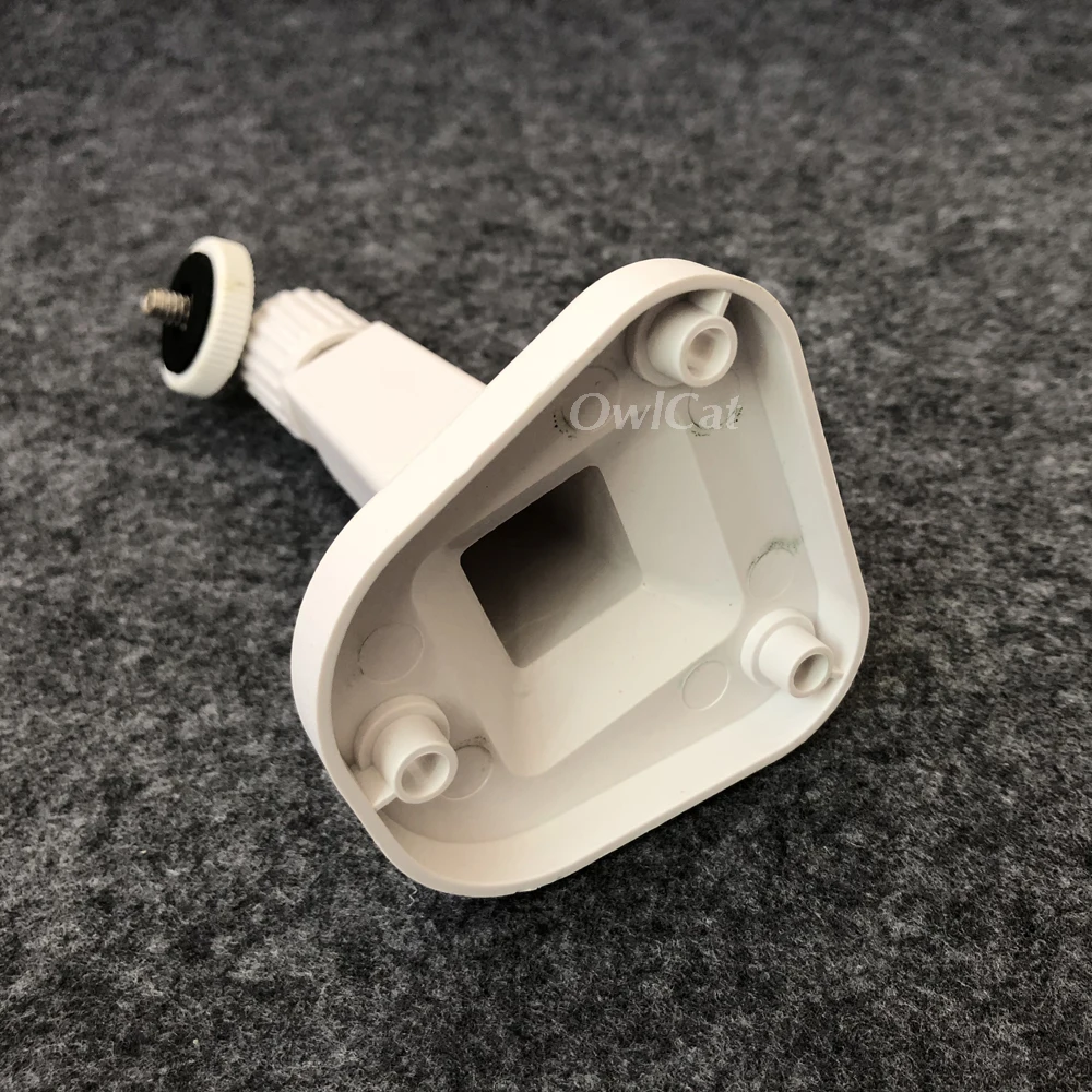 White CCTV Camera Stand Wall Ceiling Mount Bracket Holder 360 Degree Rotatable Camera Support For Security Surveillance Camera