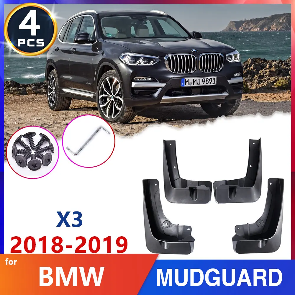 

Автомобильный грязезащитный брызговик для BMW X3 G01 2018 ~ 2019 брызгозащищенные брызговики автоаксессуары внешние наклейки