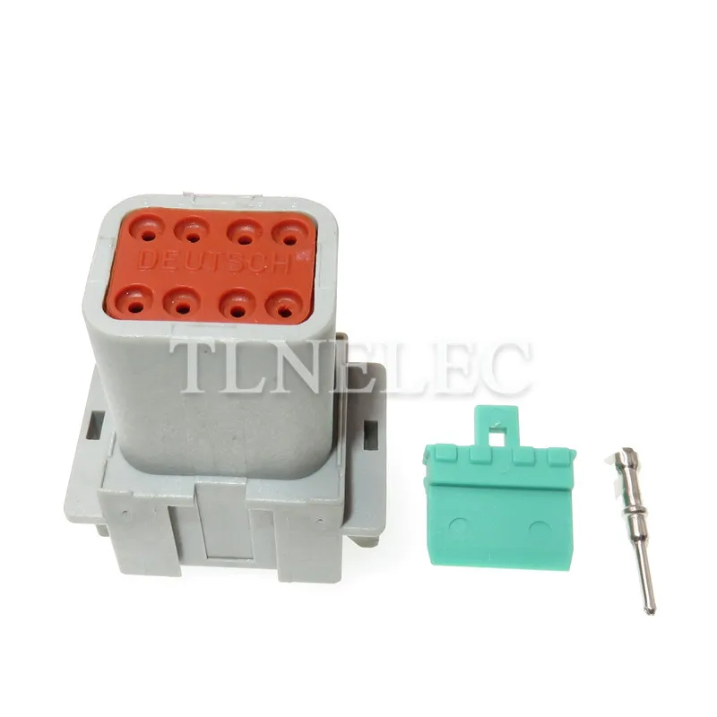 DT06-8S DT04-8P Grigio Deutsch DT 8 Spille Sigillato Maschio Femmina Impermeabile Cavo Elettrico Connettore Spina