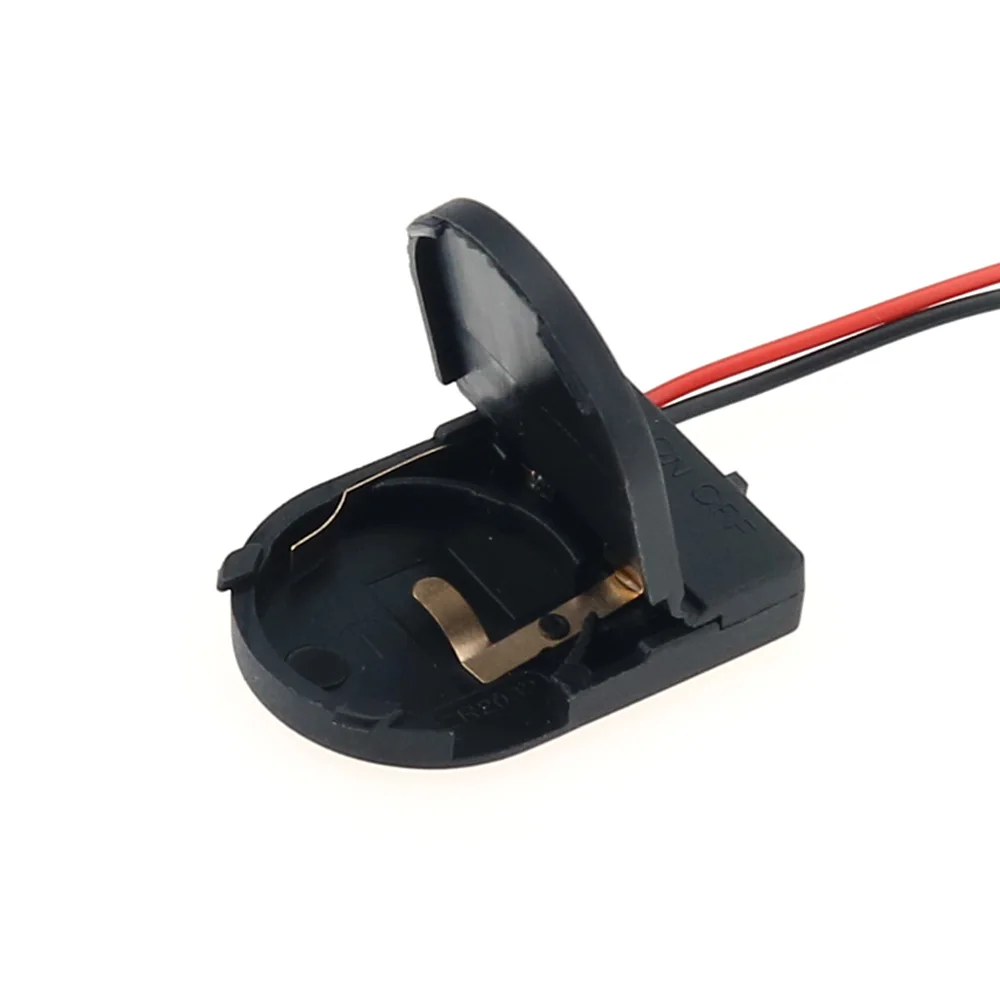 5 Stück CR2032 Batteriehalter mit Schalter, 3V Knopfzellen-Batteriebox – Detail 8