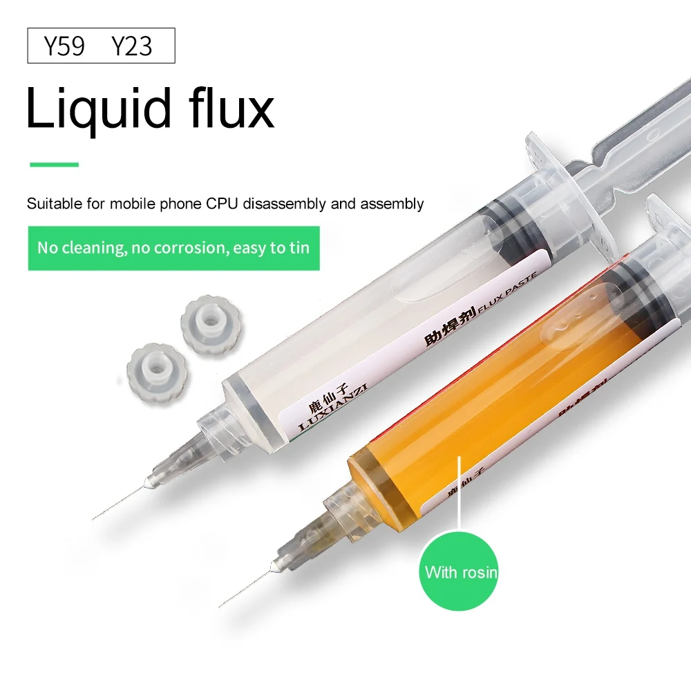 LUXIANZI Solder Flux Paste For Soldering Repair BGA Smd CPU  Rework Tools with Rosin Welding Cream Liquid Flux Metalworking