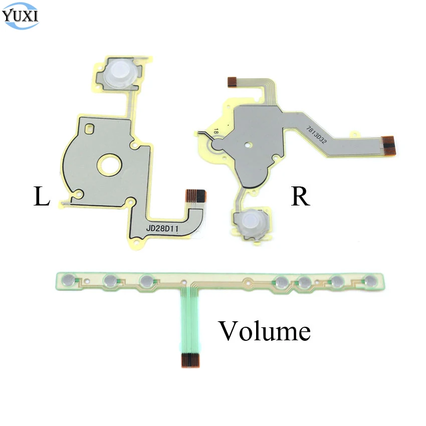 

YuXi Brand New For PSP 2000/ PSP2000 Keypad Left/Right Volume Shoulder Button Flexible Flex Ribbon Cable