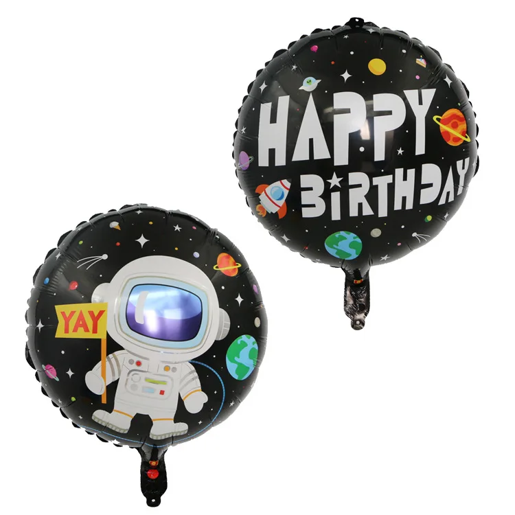 Lo Spazio esterno Del Partito Astronauta palloncini Astronauta Rocket Aereo Decorazioni della Festa di Compleanno Per Bambini giocattolo PER LA LUNA