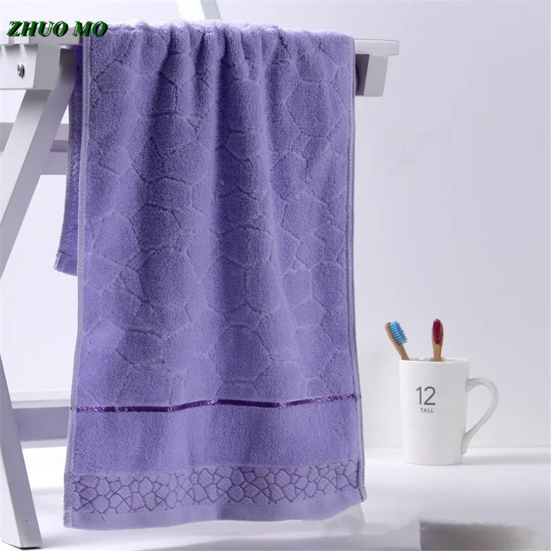 Water Cube 100% Cotton Bath Towel, Bathroom Soft Towel, Super Absorbent, 35*75cm, Home for Adults, Shower, Lover Gift, F9, 2Pcs