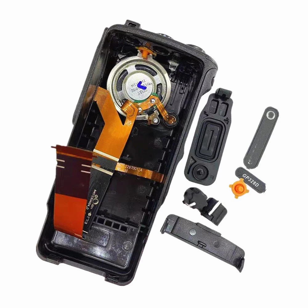 Front Housing Cover Case W/Horn Ribbon For Motorola XiR P8608 P8600 GP328D XPR7000 XPR7350 DP4400 DP4401 DGP5050 DGP8050 Radio