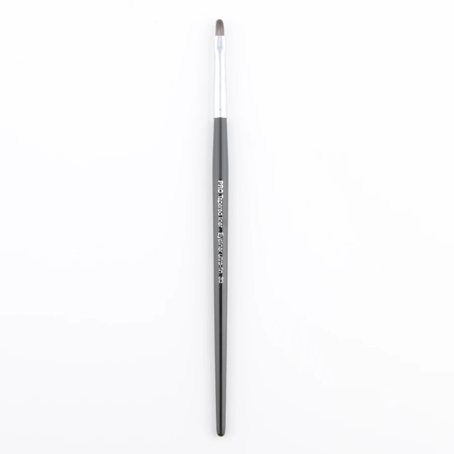 1 piece Pro Tapered liner #33 Eyeliner Detail Eye Lip liner Makeup brushes Make up brush synthetic Hair wood handle