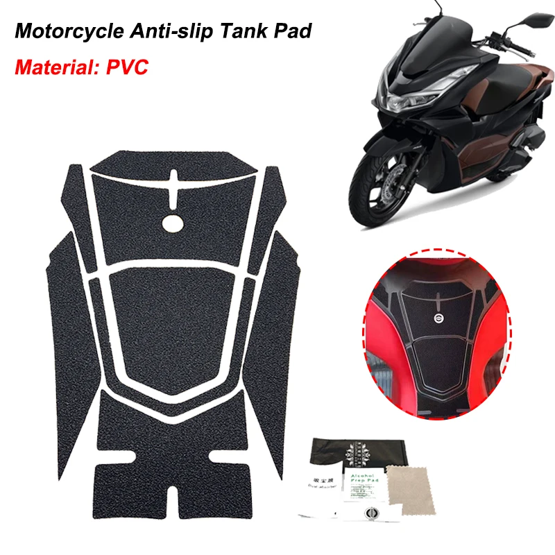 For Honda PCX160 PCX125 2021 Gas Tank Pads Protection Fits PCX 125 PCX 160 Fuel Tank Traction Pad Protector Decal Stickers