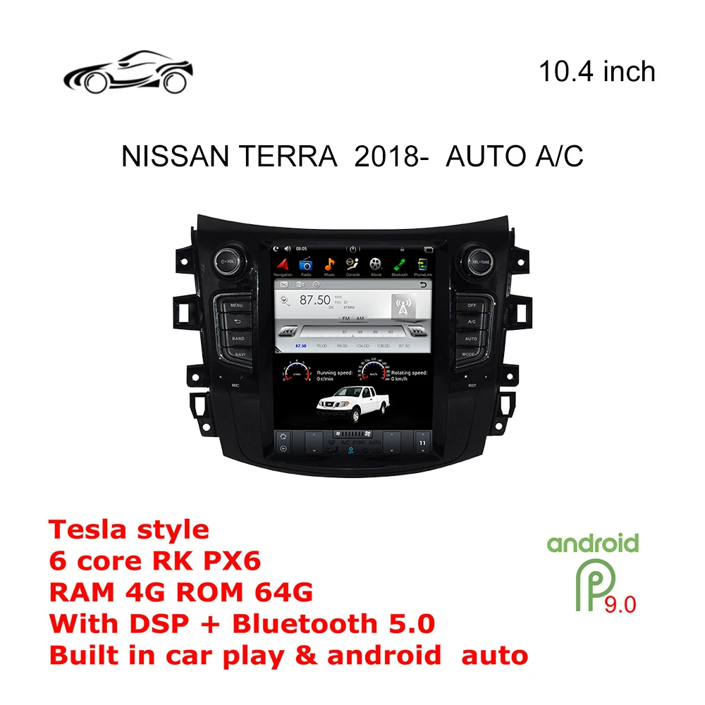 

NAVARA GPS ANDROID CAR STEREO RADIO For NISSAN NAVARA NP300 TERRA GPS 10.4 inch Tesla RAM 4G ROM 64G CarMultimedia CARNAVIGATION