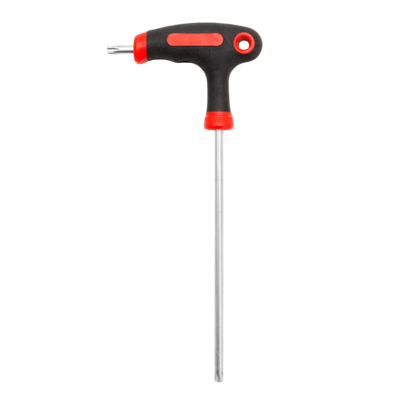 Hot T-Handle Grip Torx & Hex Allen Key Screwdriver Driver Tool T10/15/20/25/30/40 Drop Ship