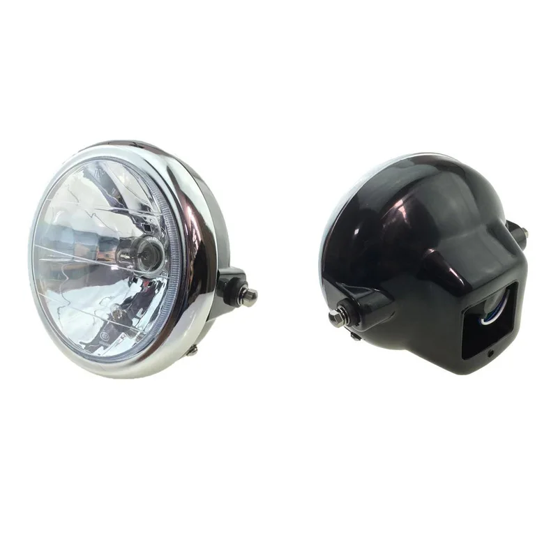 Motorcycle Head Light for Haojue Suzuki Qingqi EN125 EN125-2/2A HJ125K GT125 GSX125 HJ125-7 All Years Front Lamp 125cc With Bulb