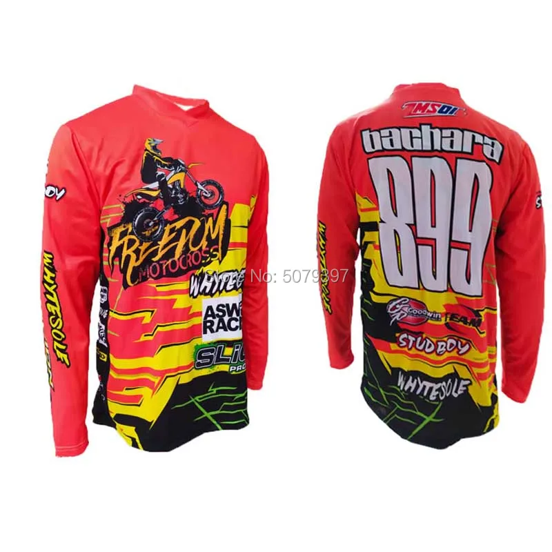 2021 enduro downhill jersey long moto Jersey racing Off road motorcycle motocross jersey  MX  Cycling Jersey hombre bmx racing