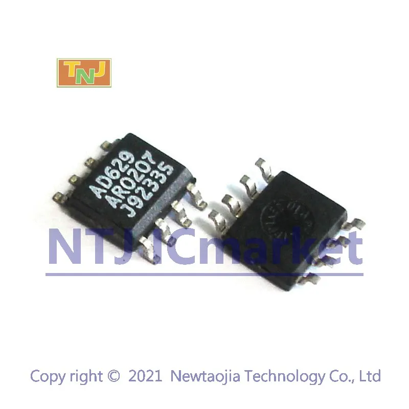 2 PCS AD629AR SOP-8 AD629 AD629A AD629ARZ High Common-Mode Voltage, Difference Amplifier Chip IC