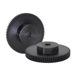 1 Piece Motor Gear 1M-80T/90T/100T/110Teeth SC45#Carbon Steel High Frequency Quenching Teeth Gear Wheel Bore Size 8/10/12 mm