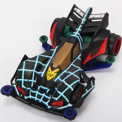 MINI 4WD beak spider assemble electric model car Raider buggies Kits 4WD Racing Cars Educational Toys Children Gifts