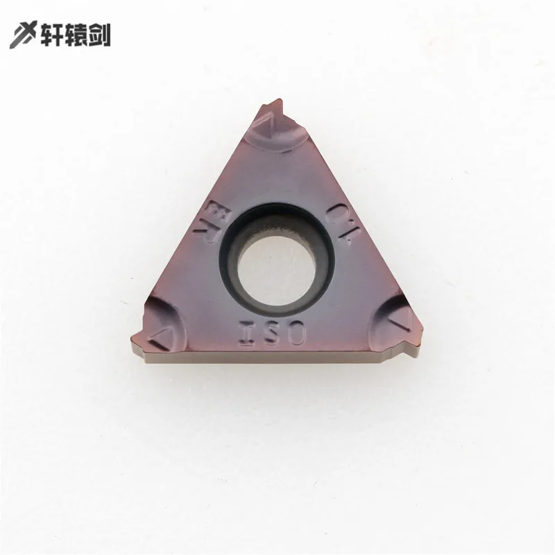 10PCS DESKAR 16ERM 16IRM 1.0ISO 1.5ISO 2.0ISO 2.5ISO 3.0ISO XM9030 CNC lathe tool for stainless steel threaded carbide inserts