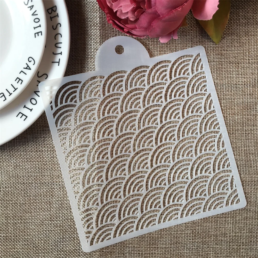 1 sztuk 15*17.5cm faliste Matrix DIY Craft Layering szablony malowanie Scrapbooking tłoczenie szablony do albumu karta papierowa szablon