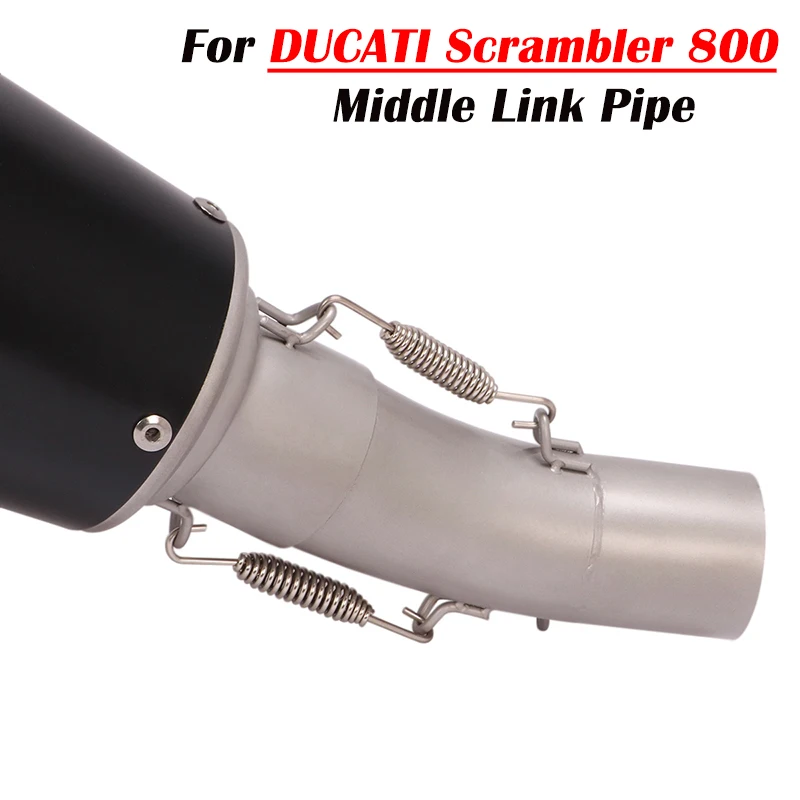 

Slip On For DUCATI Scrambler 800 Scrambler 800 Icon Motorcycle Exhaust Modify Middle Pipe