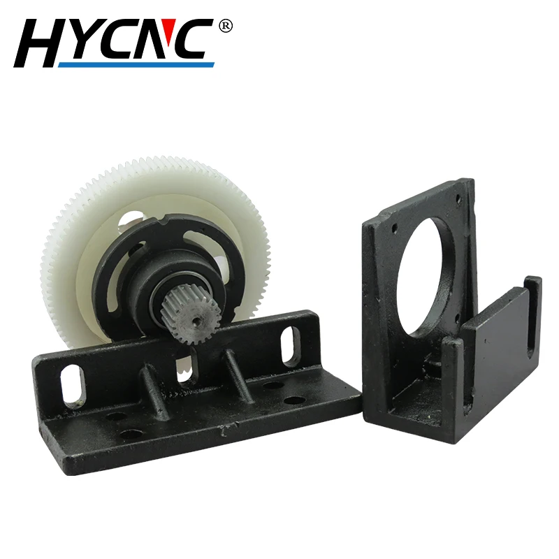 Nylon Wheel Motor Board Nema 34 Stepper Motor Seat Fixed Seat Eccentric Wheel Right Angle Frame Engraving Machine Accessories