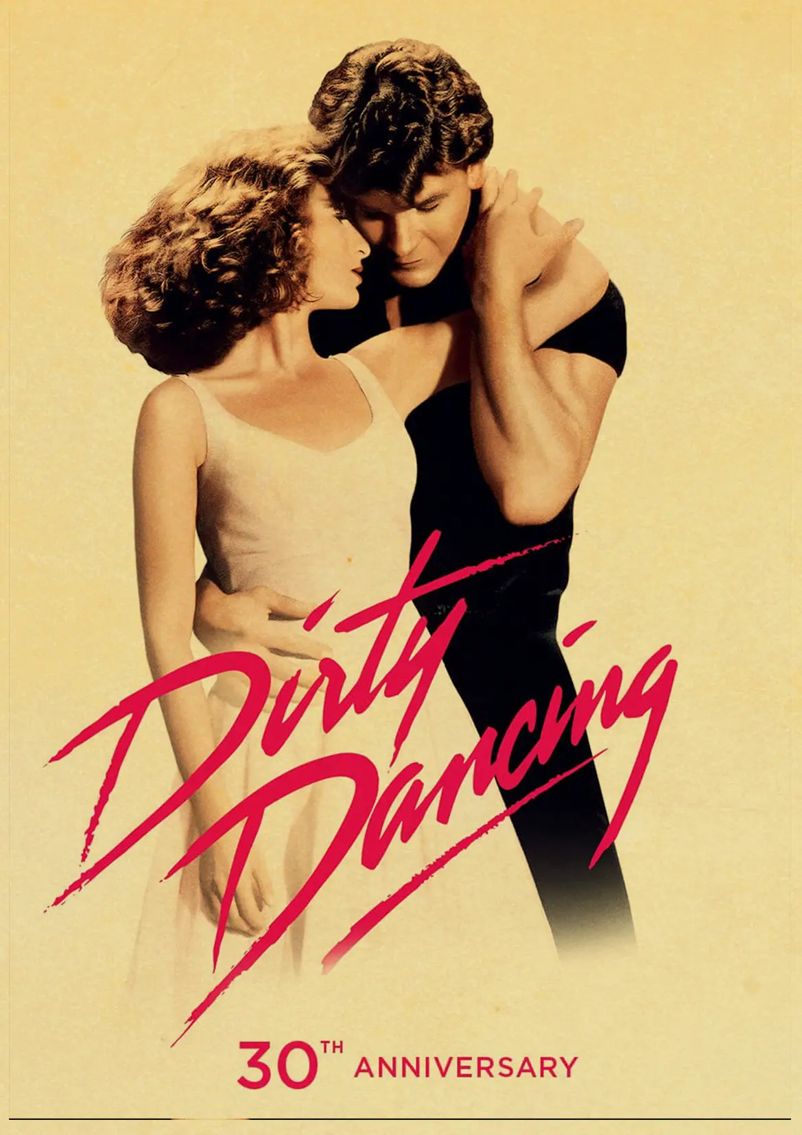 Dirty Dancing Movie Poster Wall Art Gifts Poster Wall Art Print Vintage Painting for Living Room Home Decor Kraft Paper