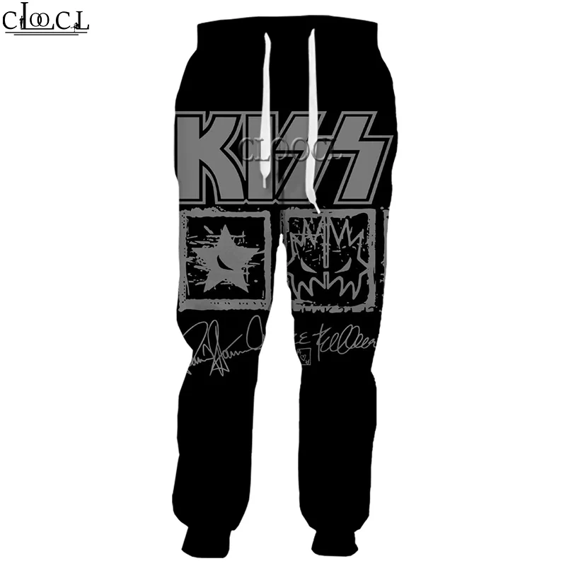 

CLOOCL Newest Rock Singer KISS Band 3D Print Men Women Harajuku Pants Casual Unisex Sweatpants Trousers Drop Shipping