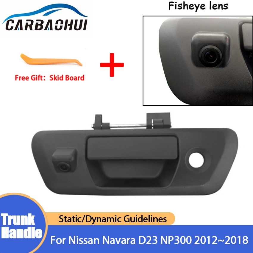 

Car Rear View Reverse Back Up Parking HD CCD waterproof Camera For Nissan Navara D23 NP300 2012 2013 2014 2015 2016 2017 2018